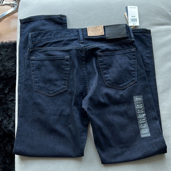 New Polo Ralph Lauren Men's Prospect Straight-Fit Stretch Jeans Size 30 x 30 - Picture 5 of 5